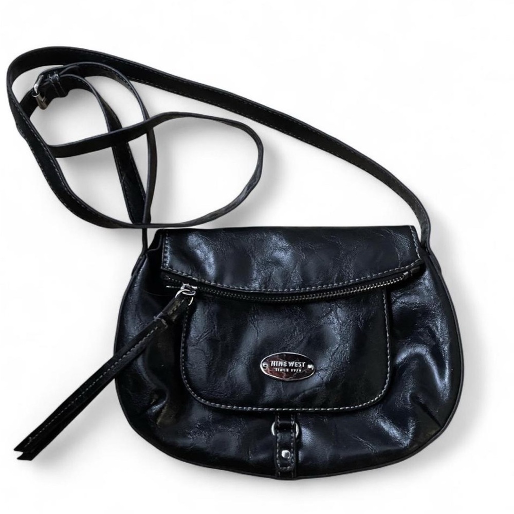 Nine West Elegant Black Crossbody Bag